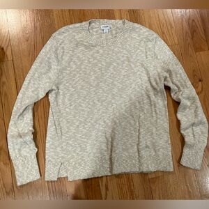 J. Crew Light Tan Knit Sweater